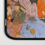 The Seven Sleepers of Ephesus Discovered by Alexander the Great, Folio from a Falnama (Book of Omens)  Laptop Sleeve Gallery Image 3