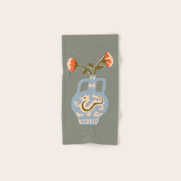 Antique Vase Bath Towel Gallery Image 1