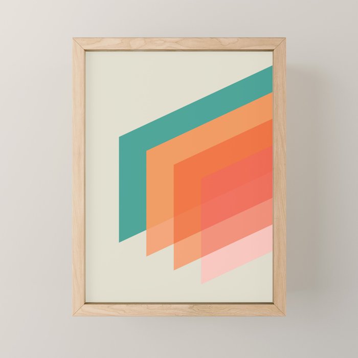 Horizons 04 Mini Art Print Gallery Image 1