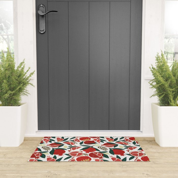 Pomegranate Welcome Mat Gallery Image 3