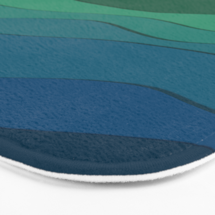 paper moonlight ocean  Bath Mat Gallery Image 3