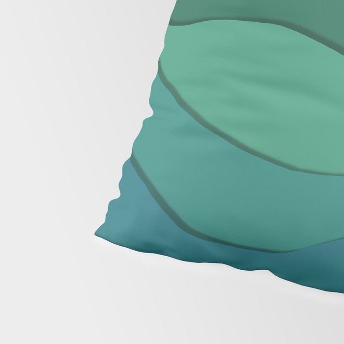 paper moonlight ocean  Pillow Sham Gallery Image 4