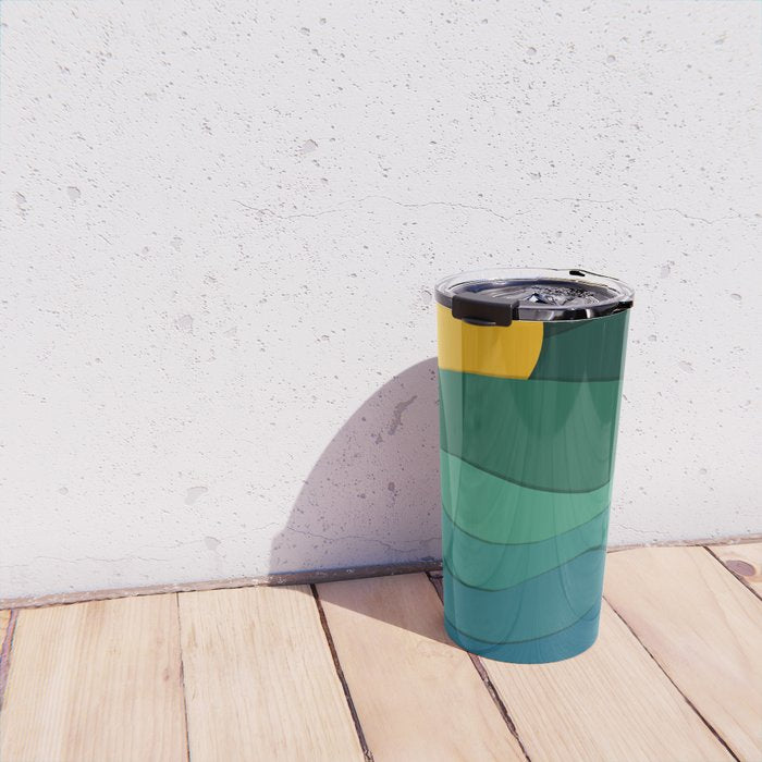 paper moonlight ocean  Travel Mug Gallery Image 4