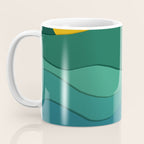 paper moonlight ocean  Coffee Mug Gallery Image 3