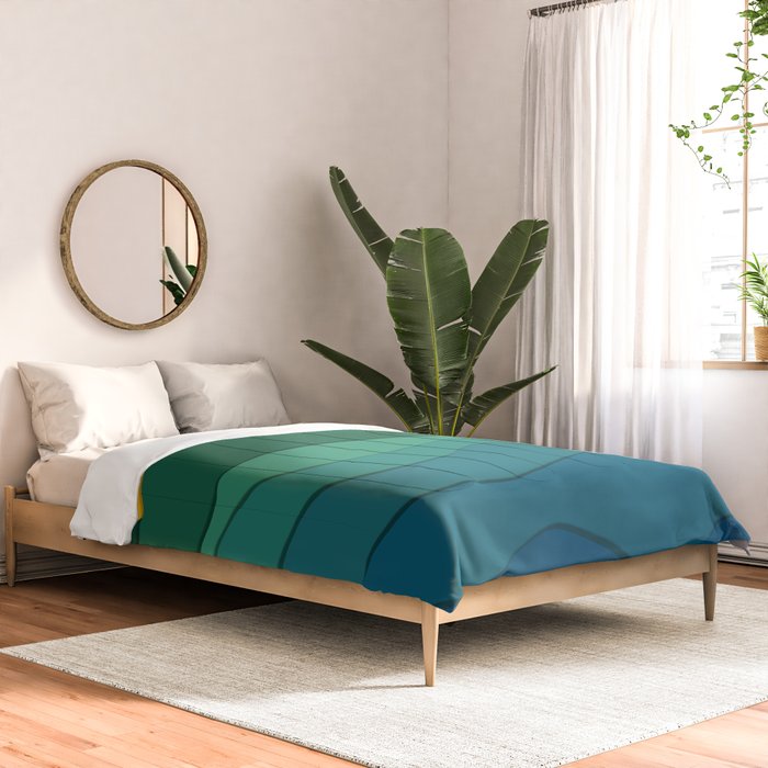 paper moonlight ocean  Comforter Gallery Image 2
