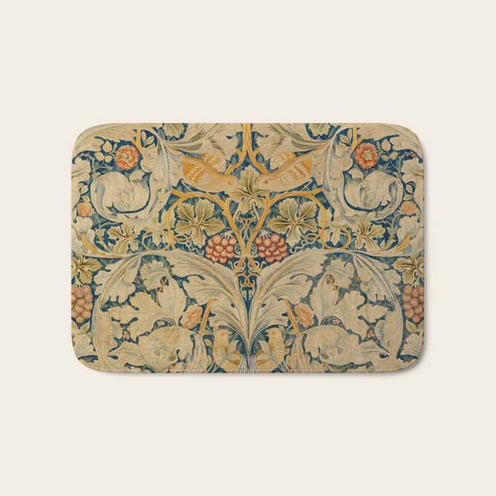 William Morris Antique Acanthus & and Vine  Bath Mat Gallery Image 1