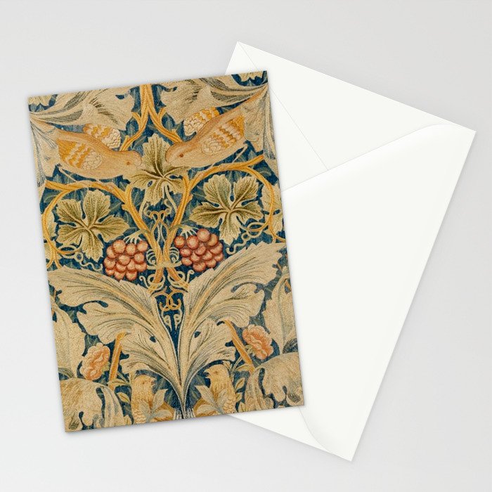 William Morris Antique Acanthus & and Vine  Stationery Card Gallery Image 2