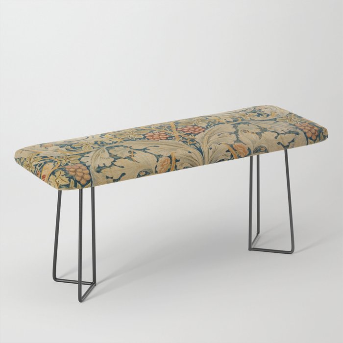 William Morris Antique Acanthus & and Vine  Bench Gallery Image 1