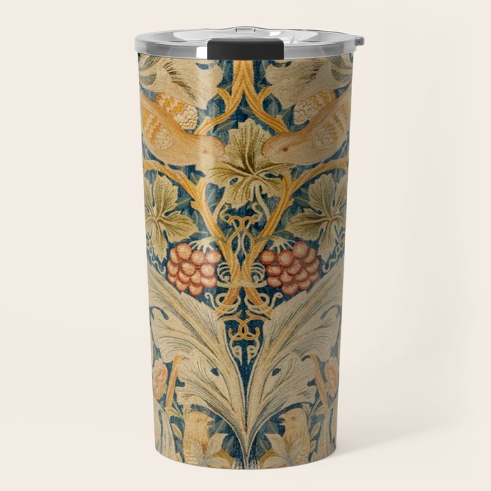 William Morris Antique Acanthus & and Vine  Travel Mug Gallery Image 1