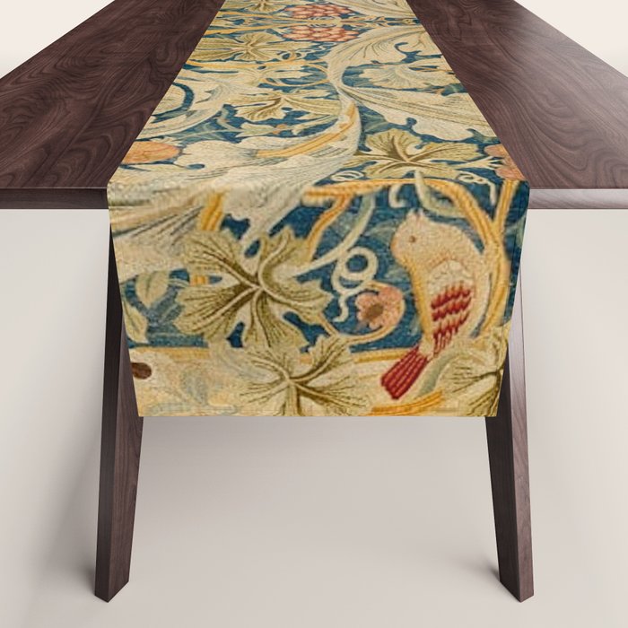 William Morris Antique Acanthus & and Vine  Table Runner Gallery Image 1
