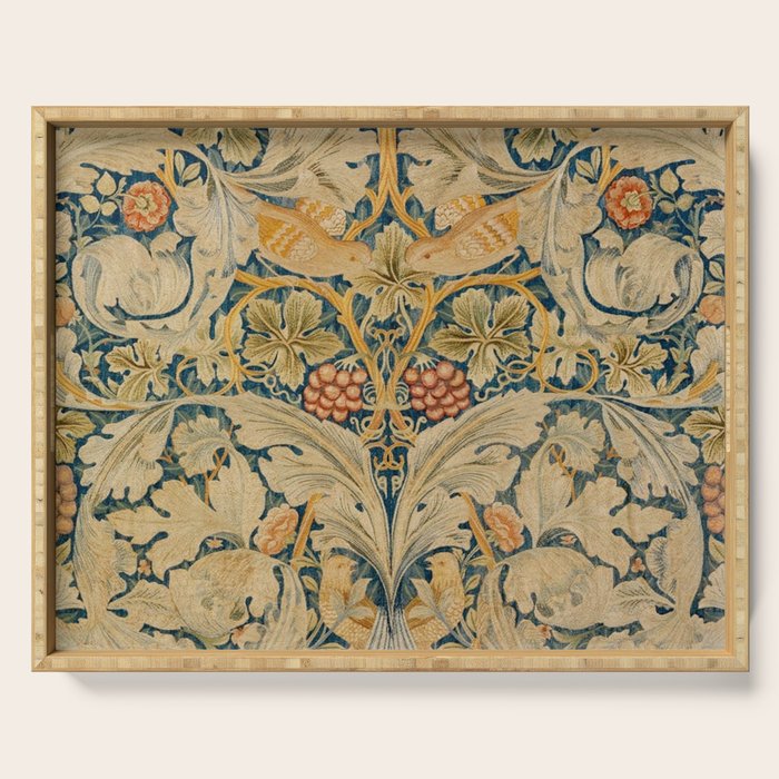 William Morris Antique Acanthus & and Vine  Serving Tray Gallery Image 1