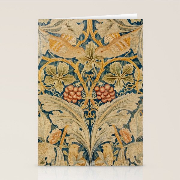 William Morris Antique Acanthus & and Vine  Stationery Card Gallery Image 2