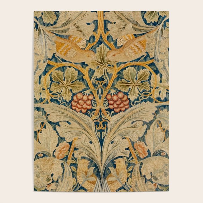 William Morris Antique Acanthus & and Vine  Poster Gallery Image 1