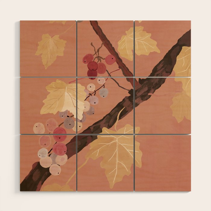 Grapevine 2 Wood Wall Art Gallery Image 1