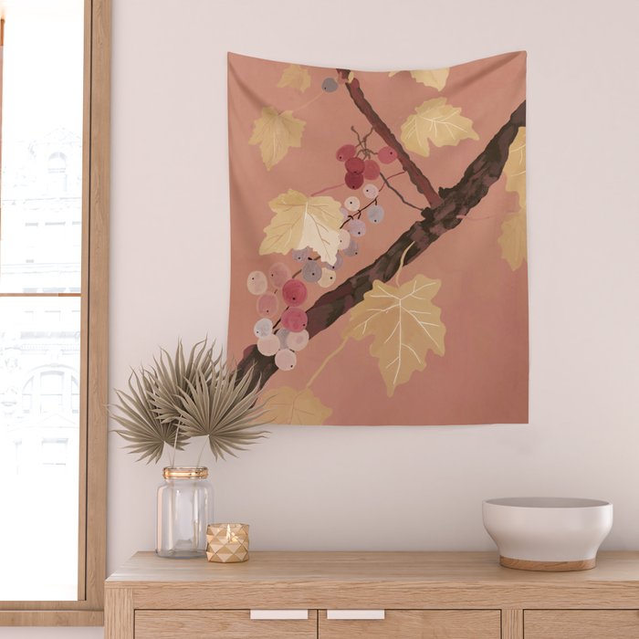 Grapevine 2 Wall Tapestry Gallery Image 2