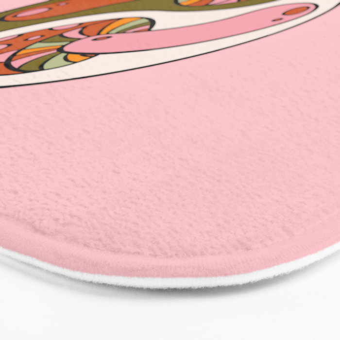 Mushroom Yin Yang Bath Mat Gallery Image 3