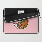 Mushroom Yin Yang Laptop Sleeve Gallery Image 2