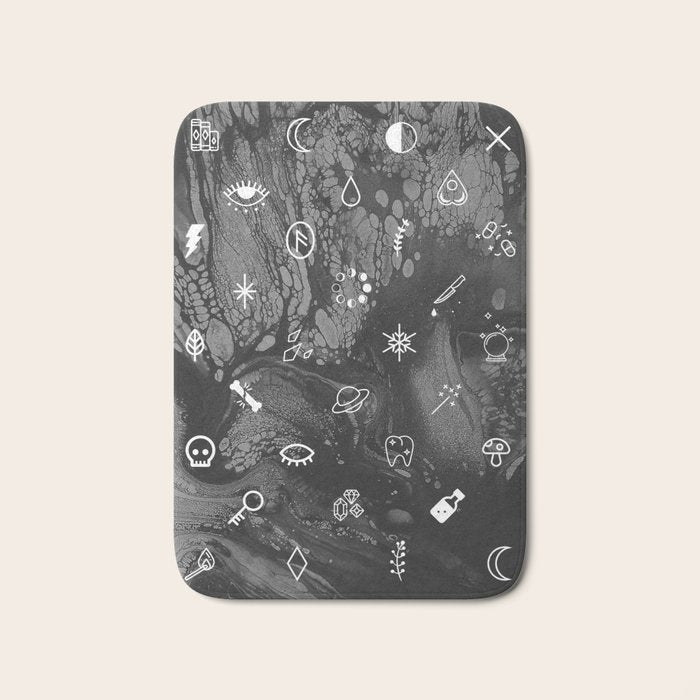 YOU'RE SO DARK Bath Mat Gallery Image 1