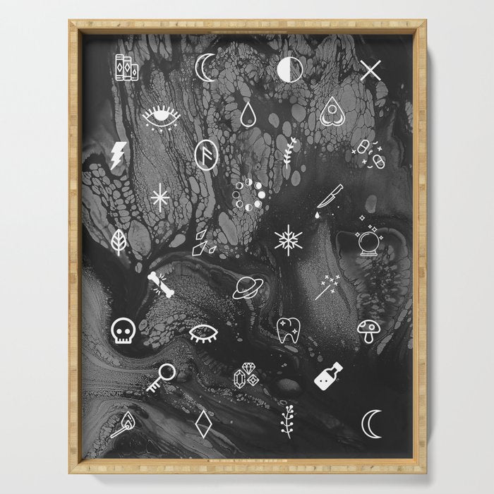 YOU'RE SO DARK Serving Tray Gallery Image 1