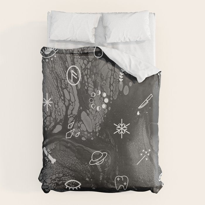 YOU'RE SO DARK Duvet Cover Gallery Image 1