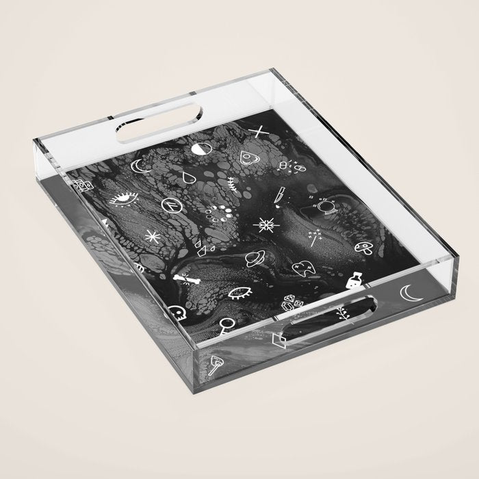 YOU'RE SO DARK Acrylic Tray Gallery Image 1