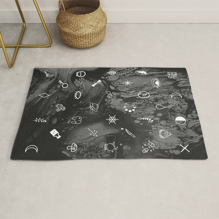YOU'RE SO DARK Rug Gallery Image 1