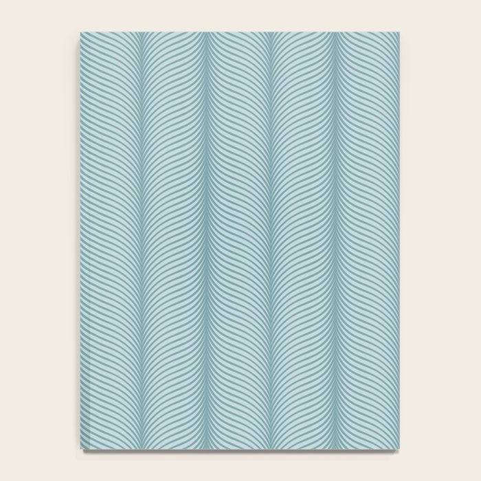 Elysian XVI Botanical Teal Notebook Gallery Image 4