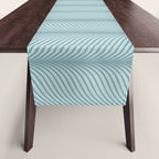Elysian XVI Botanical Teal Table Runner Gallery Image 1