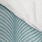 Elysian XVI Botanical Teal Comforter Gallery Image 4