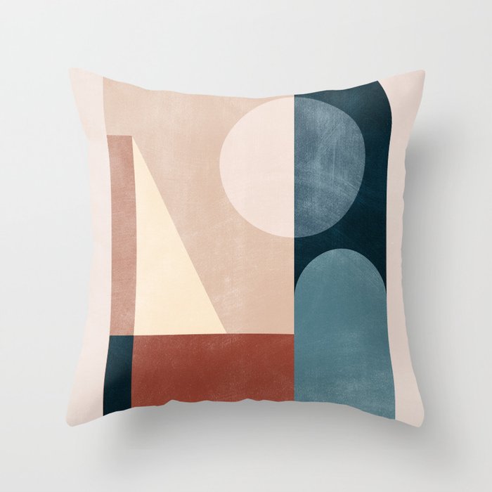 Abstract Geometric 20 Throw Pillow Gallery Image 6