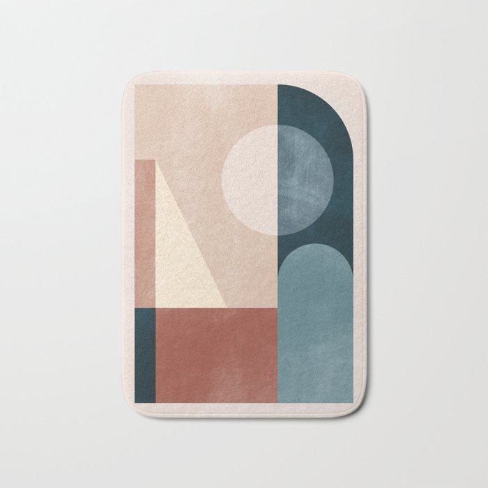 Abstract Geometric 20 Bath Mat Gallery Image 1