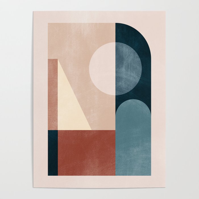 Abstract Geometric 20 Poster Gallery Image 1