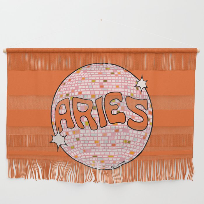 Aries Disco Ball Wall Hanging Gallery Image 1