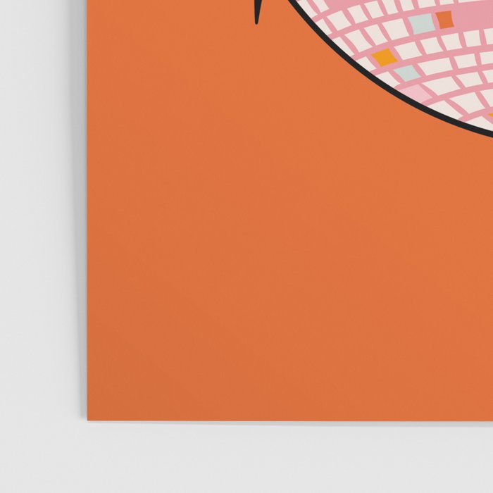 Aries Disco Ball Poster Gallery Image 3