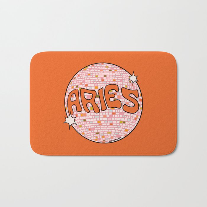 Aries Disco Ball Bath Mat Gallery Image 1
