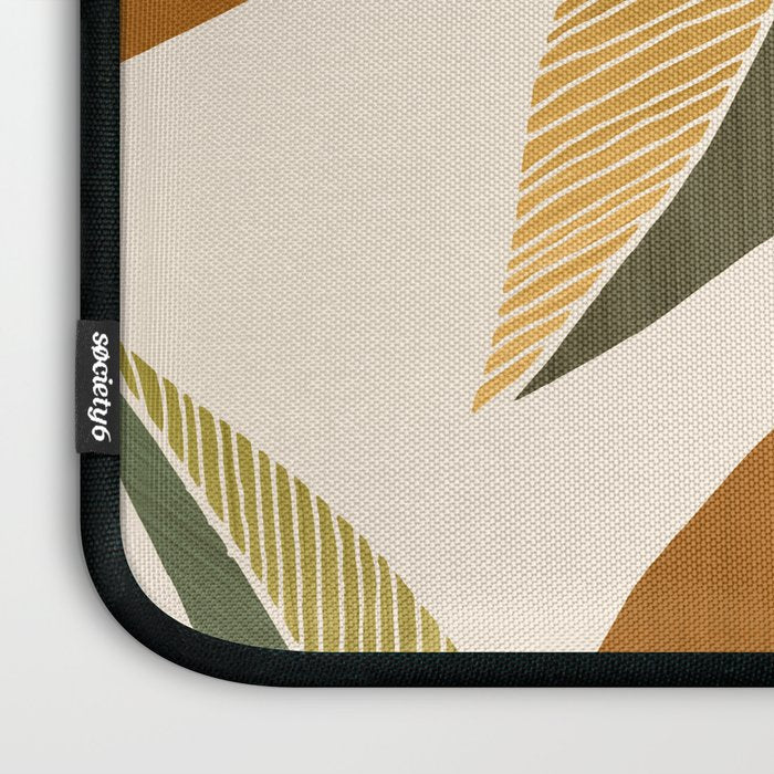 Autumn Japanese Maple Botanical Design Laptop Sleeve Gallery Image 3