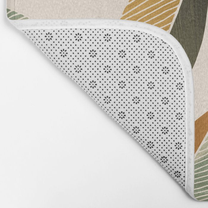 Autumn Japanese Maple Botanical Design Bath Mat Gallery Image 2