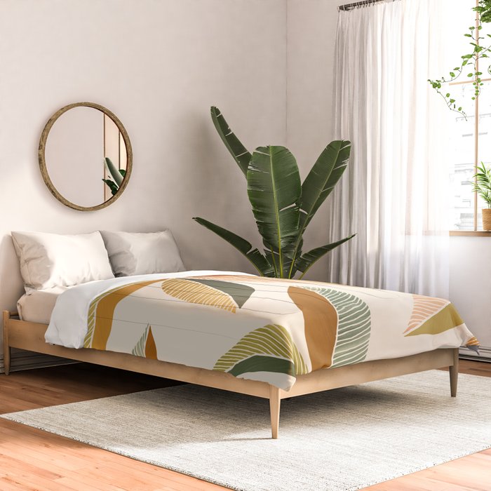 Autumn Japanese Maple Botanical Design Comforter Gallery Image 2