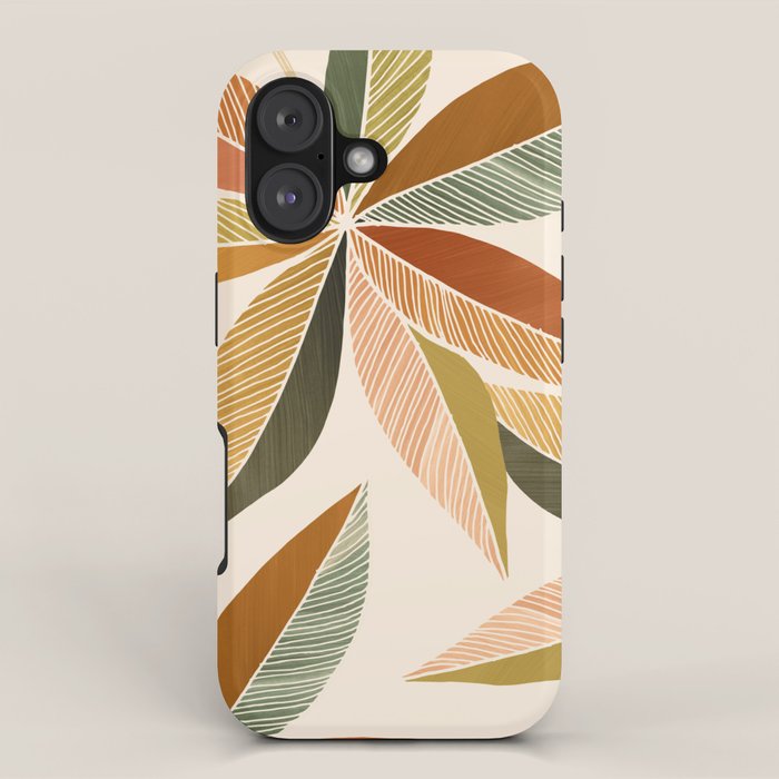 Autumn Japanese Maple Botanical Design iPhone Case Gallery Image 1