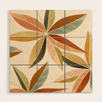 Autumn Japanese Maple Botanical Design Wood Wall Art Gallery Image 1