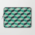PETRA SUGAR TEAL Laptop Sleeve Gallery Image 1
