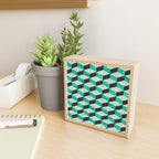PETRA SUGAR TEAL Mini Art Print Gallery Image 2