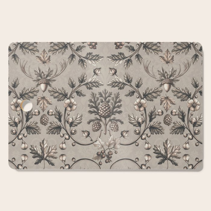 William Morris Woodland Nostalgia Beige Cutting Board Gallery Image 1