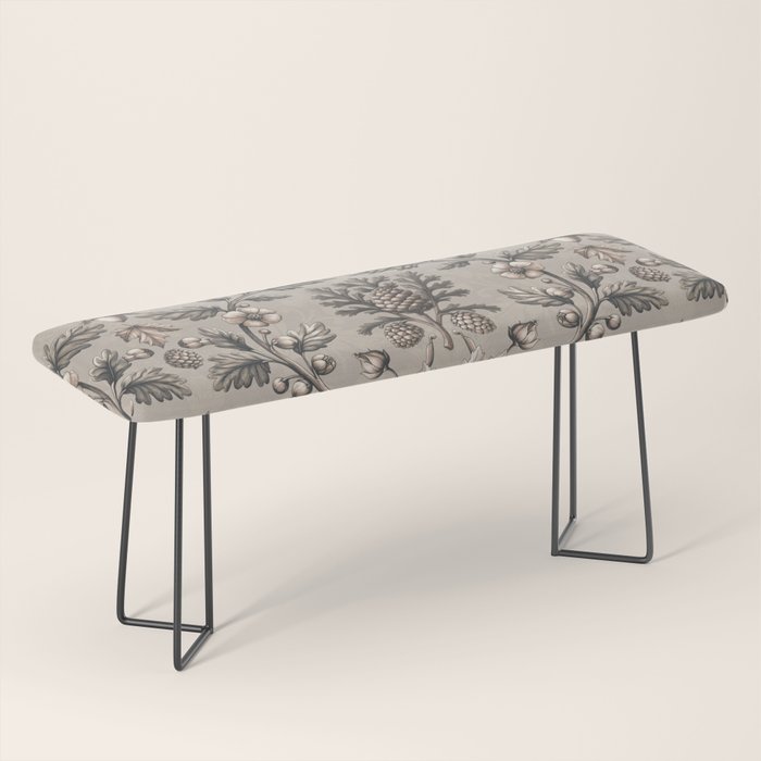 William Morris Woodland Nostalgia Beige Bench Gallery Image 1