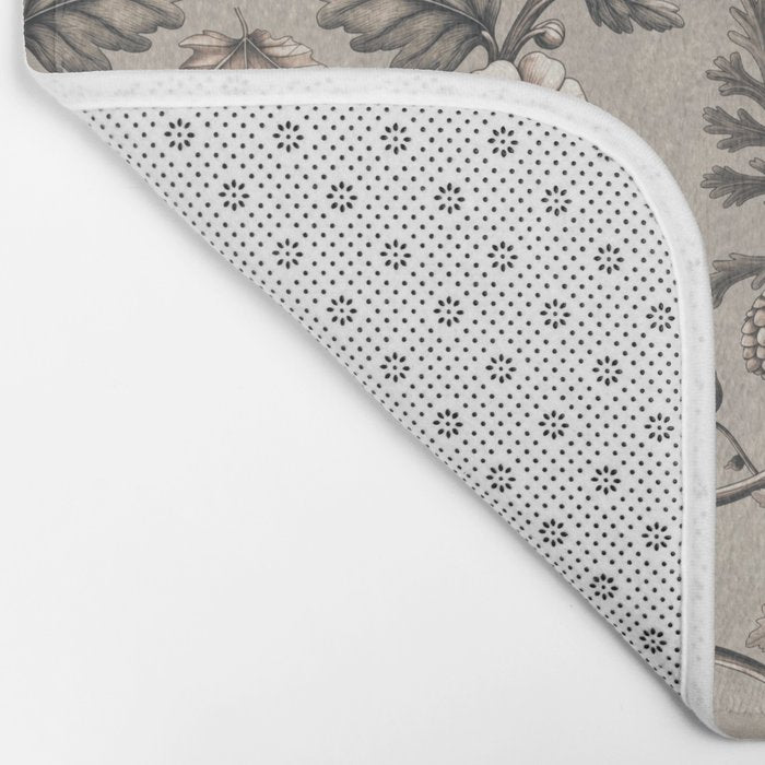 William Morris Woodland Nostalgia Beige Bath Mat Gallery Image 2