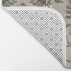 William Morris Woodland Nostalgia Beige Bath Mat Gallery Image 2
