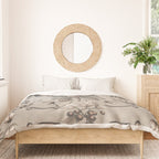 William Morris Woodland Nostalgia Beige Duvet Cover Gallery Image 3