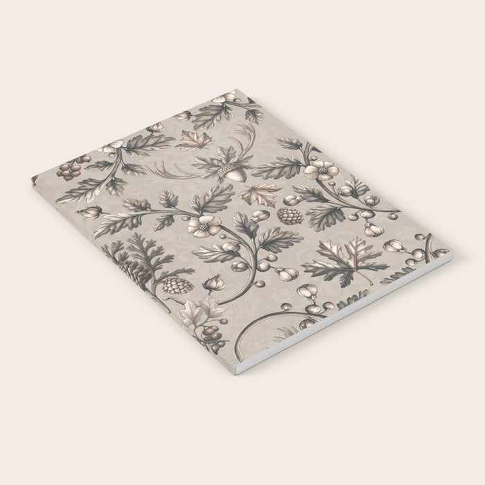 William Morris Woodland Nostalgia Beige Notebook Gallery Image 2