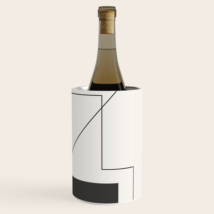 Abstract Minimal Geometric 2 Wine Chiller Gallery Image 3