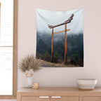 Torii Gate Wall Tapestry Gallery Image 2